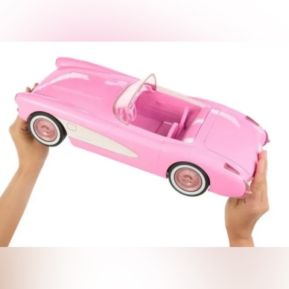 Barbie The Movie Hot Wheels RC Corvette Remote Control Toy Car New 2023 MATTEL - Picture 6 of 6